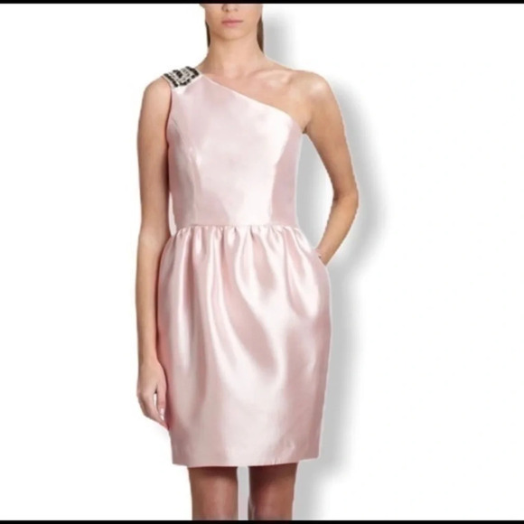 Shoshanna pink cotton candy party dress size 8 - Picture 2 of 12